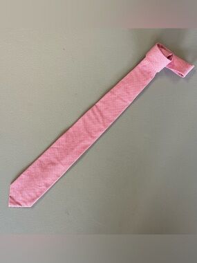 J.Crew Pink Gingham Neck Tie. OS